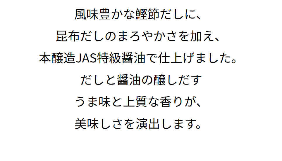 つゆの素60周年記念