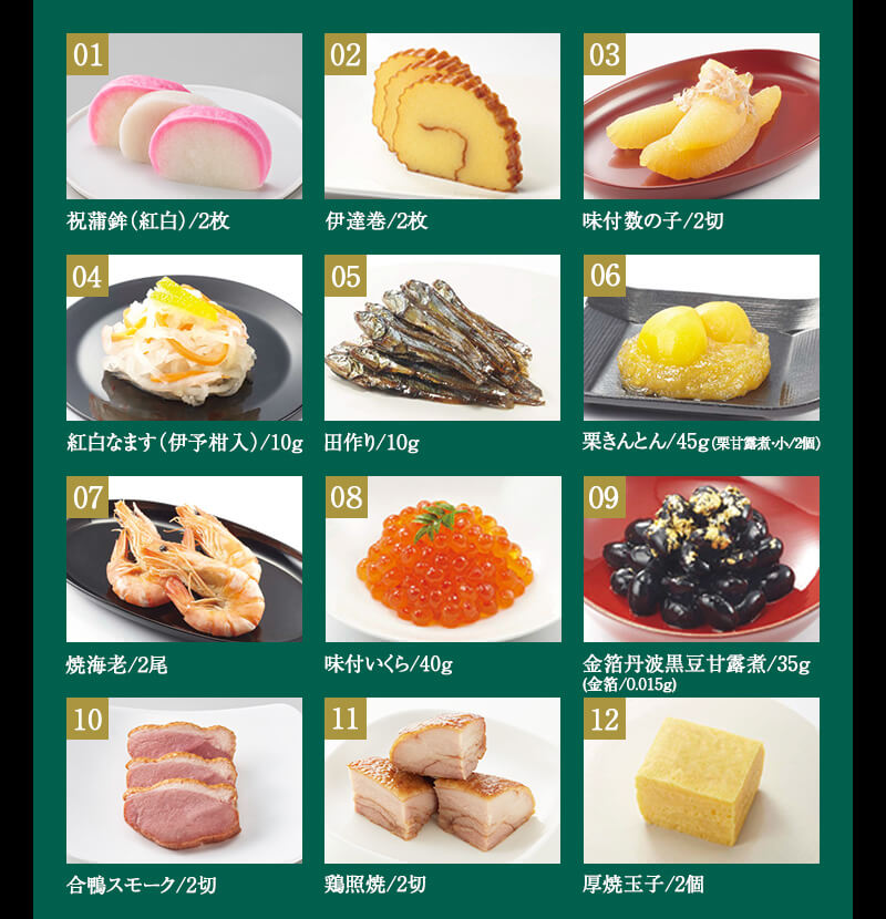 おせち「和の華（なごみのはな）一段重」