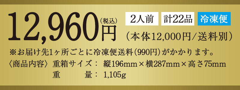 おせち「和の華（なごみのはな）一段重」