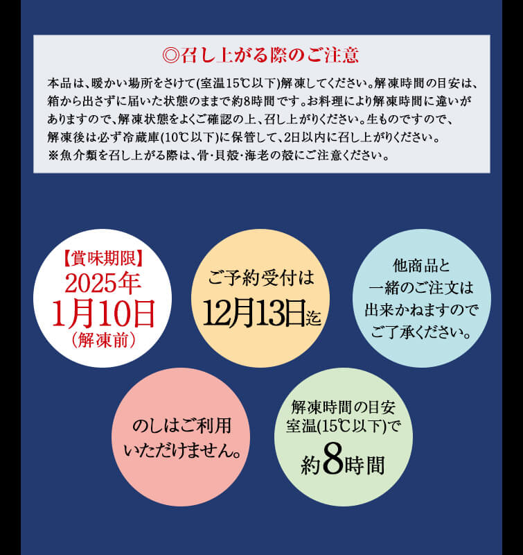 おせち「和の華（なごみのはな）  一段重（一人前）」