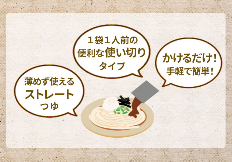 和の旨辛めんつゆセット
