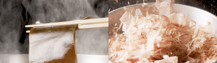 こだわりのだしの抽出製法