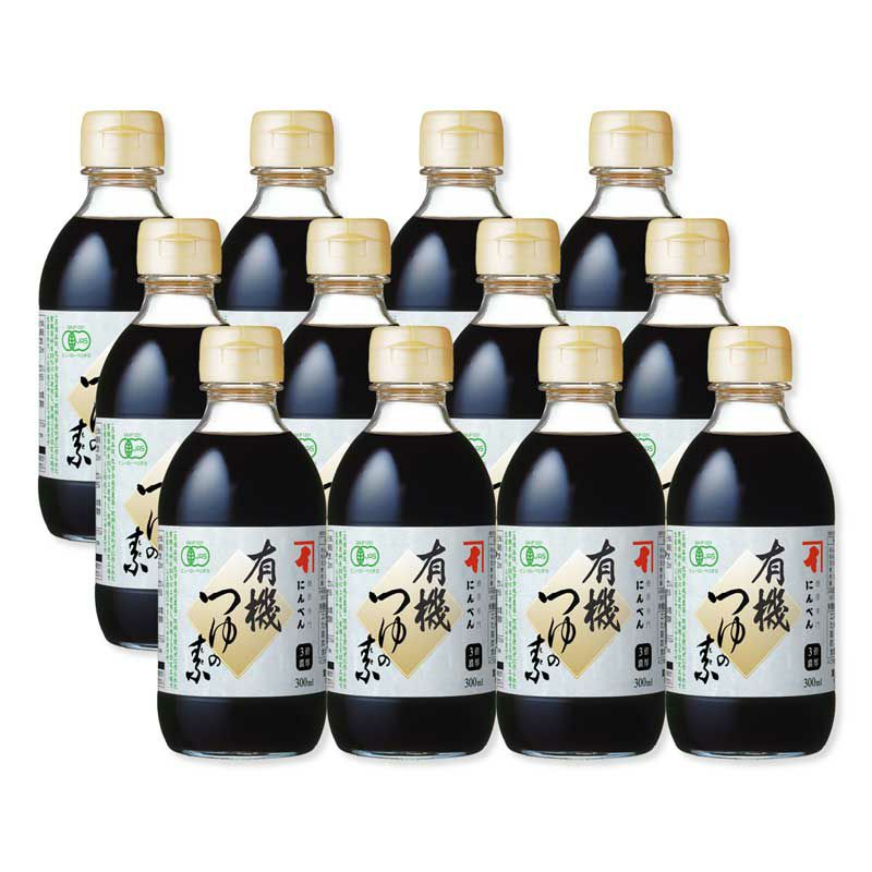 にんべん 本枯鰹節使用 こだわり特選万能つゆ 3倍濃厚 500mL 6本セット