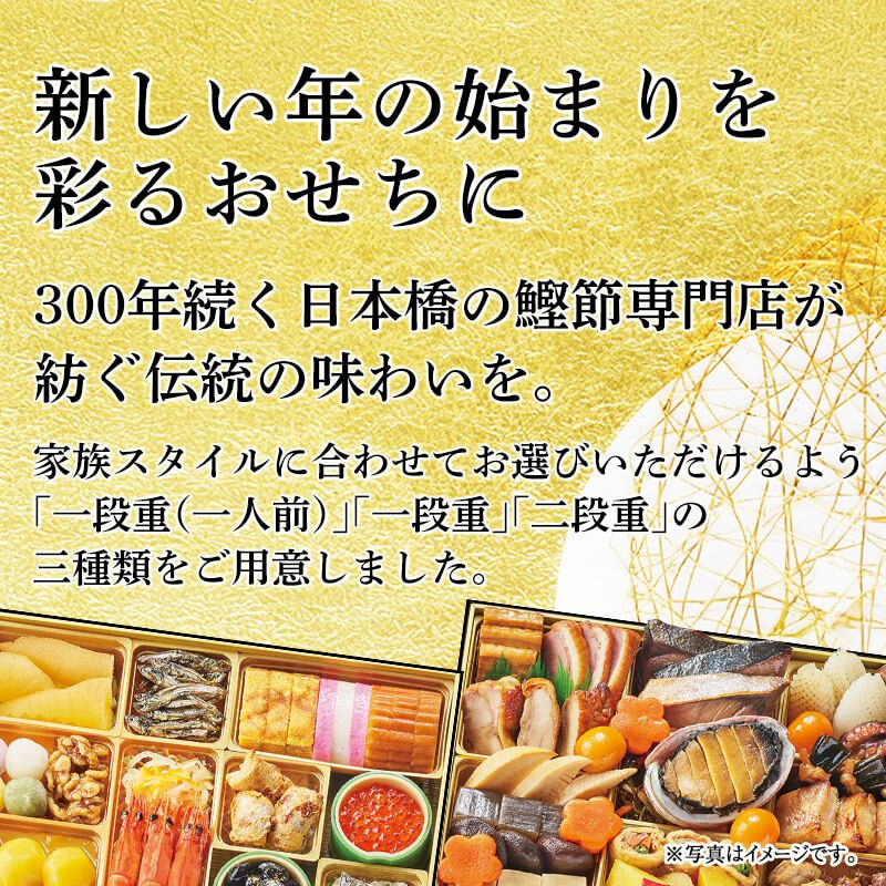 おせち【和の華(なごみのはな)二段重】