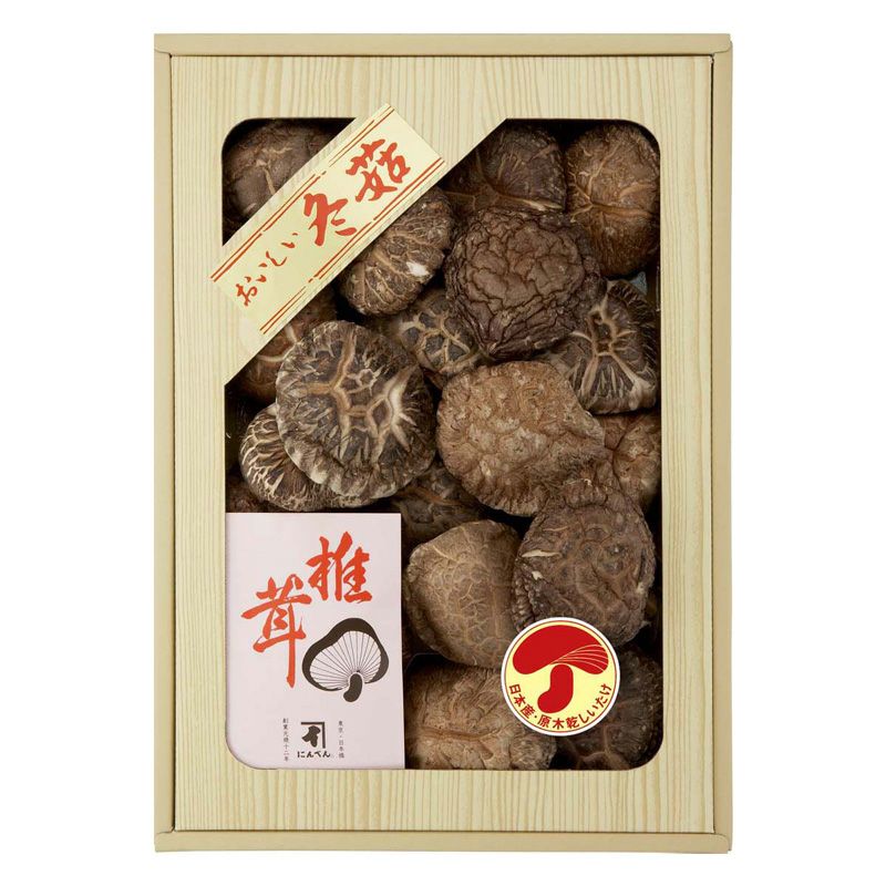 国内産 どんこ椎茸ギフト 130g＜常温・O＞ 【公式通販】鰹節・だし専門店「にんベん」ネットショップ