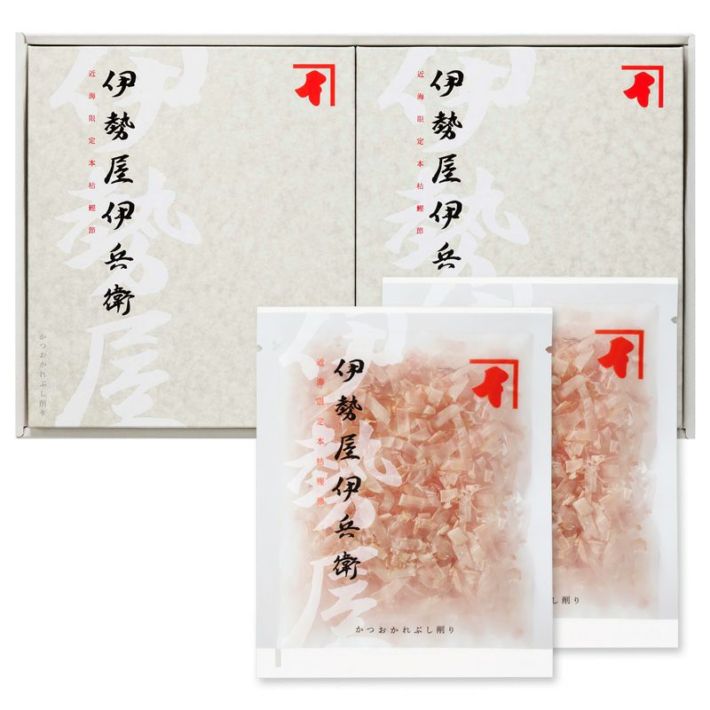近海限定 伊勢屋伊兵衛 かつお節削りぶし (血合い抜きソフト削り) 2.5g×27袋×2箱